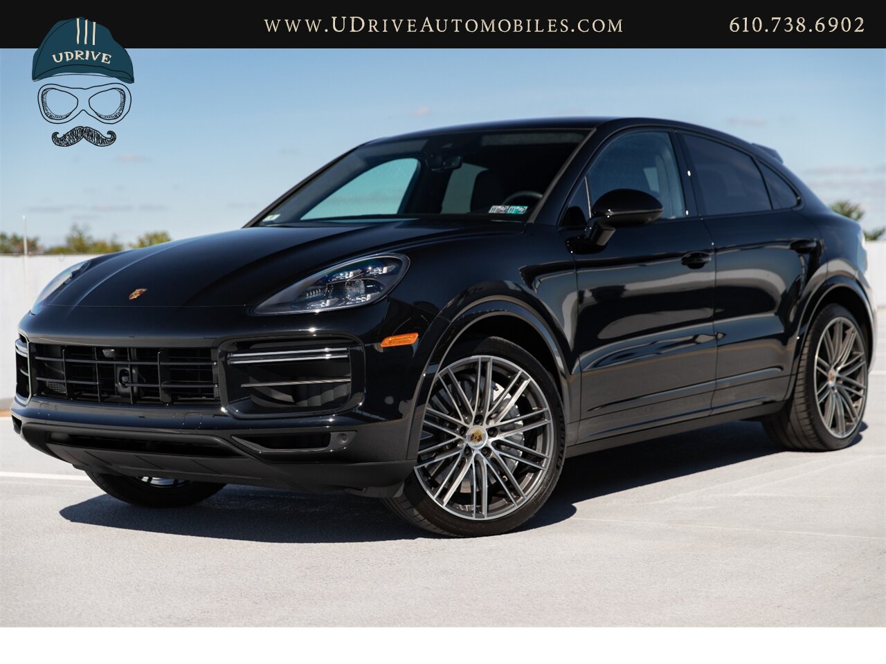 2020 Porsche Cayenne Turbo Coupe 2+1 Rear Comf Seats Prem Plus  22in Turbo Design Whls Sport Exhst Adap Cruise Surround View - Photo 1 - West Chester, PA 19382