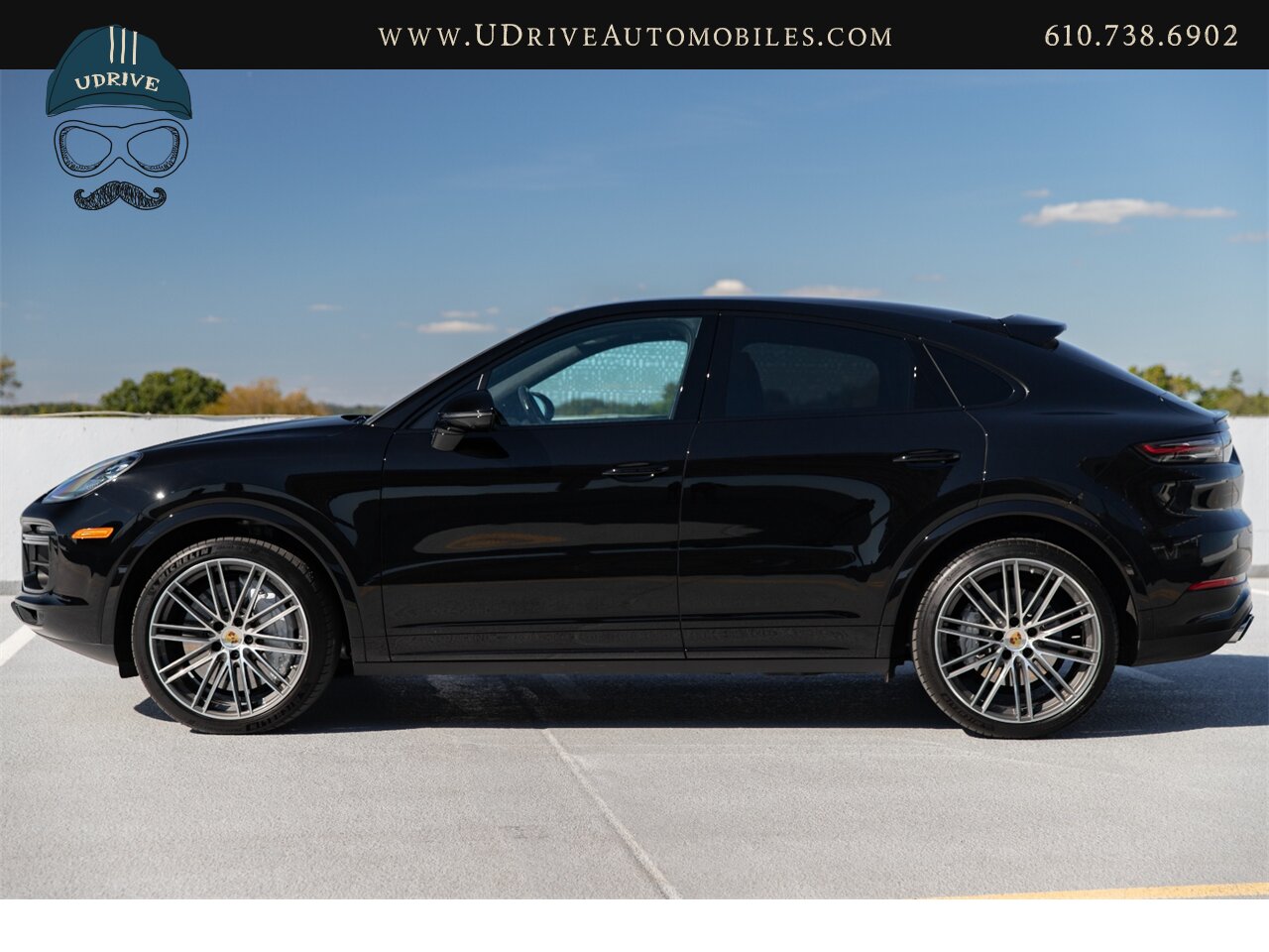 2020 Porsche Cayenne Turbo Coupe 2+1 Rear Comf Seats Prem Plus  22in Turbo Design Whls Sport Exhst Adap Cruise Surround View - Photo 8 - West Chester, PA 19382