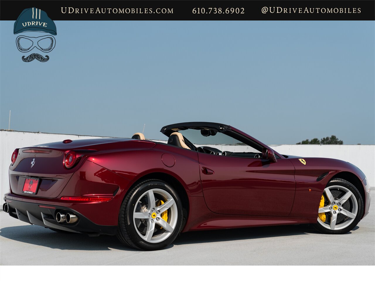 2016 Ferrari California T  Rubino Micalizatto 6k Miles Filo Speciale Bordeaux Stitching Diamond Pattern Seats - Photo 2 - West Chester, PA 19382