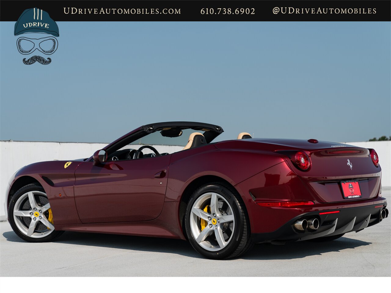 2016 Ferrari California T  Rubino Micalizatto 6k Miles Filo Speciale Bordeaux Stitching Diamond Pattern Seats - Photo 4 - West Chester, PA 19382