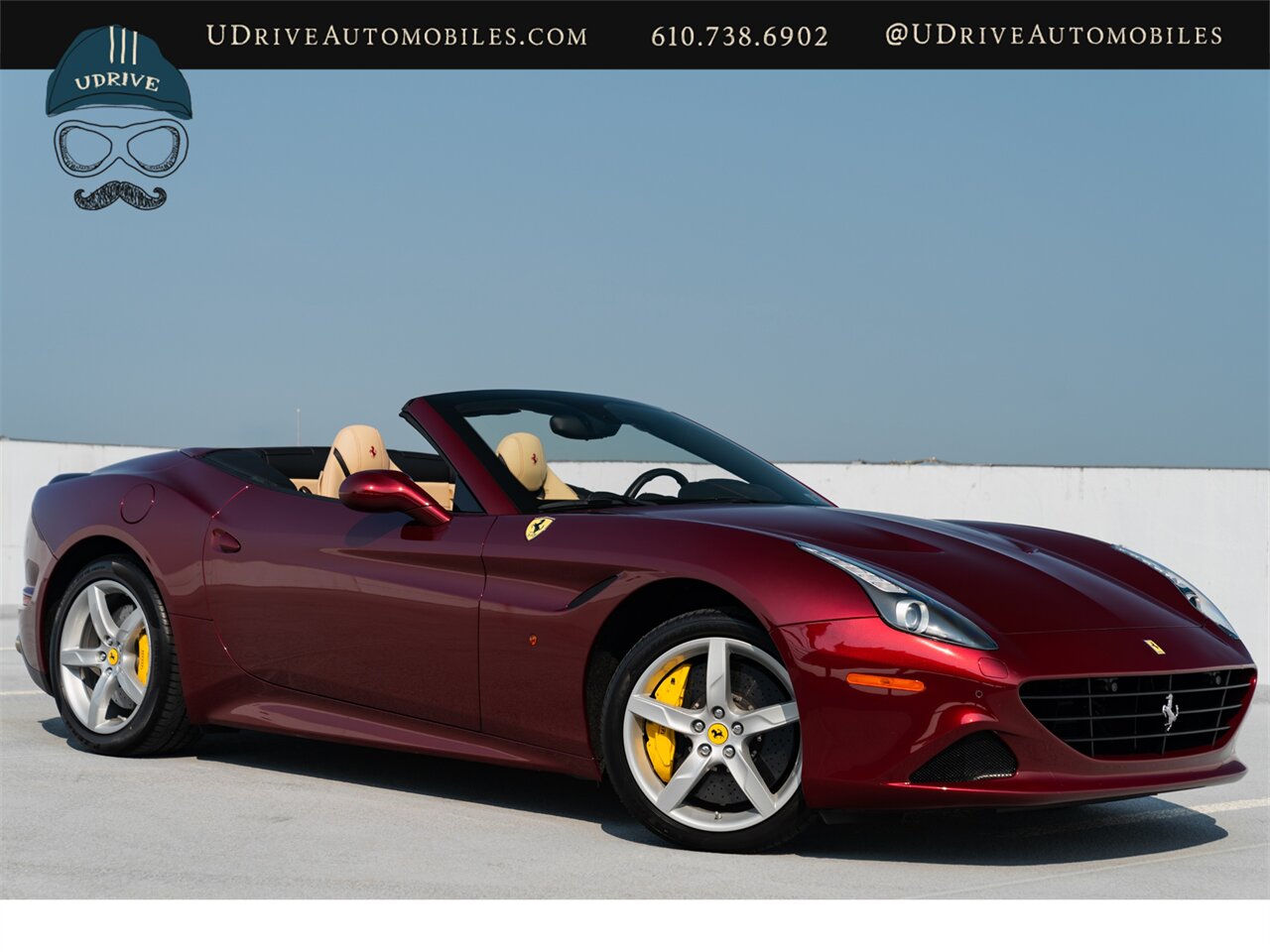 2016 Ferrari California T  Rubino Micalizatto 6k Miles Filo Speciale Bordeaux Stitching Diamond Pattern Seats - Photo 3 - West Chester, PA 19382