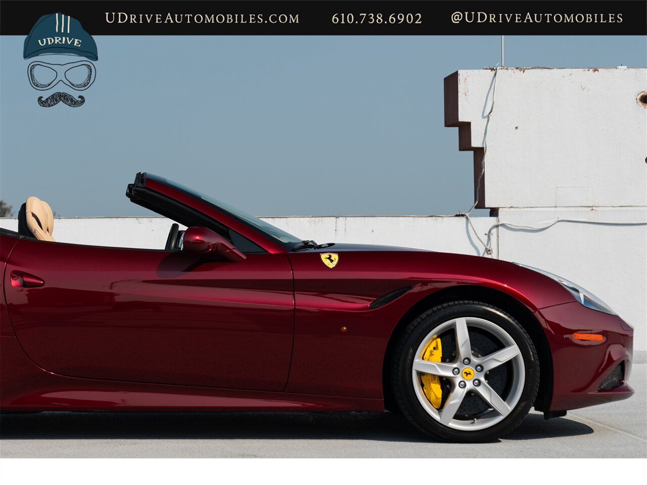 2016 Ferrari California T  Rubino Micalizatto 6k Miles Filo Speciale Bordeaux Stitching Diamond Pattern Seats - Photo 17 - West Chester, PA 19382