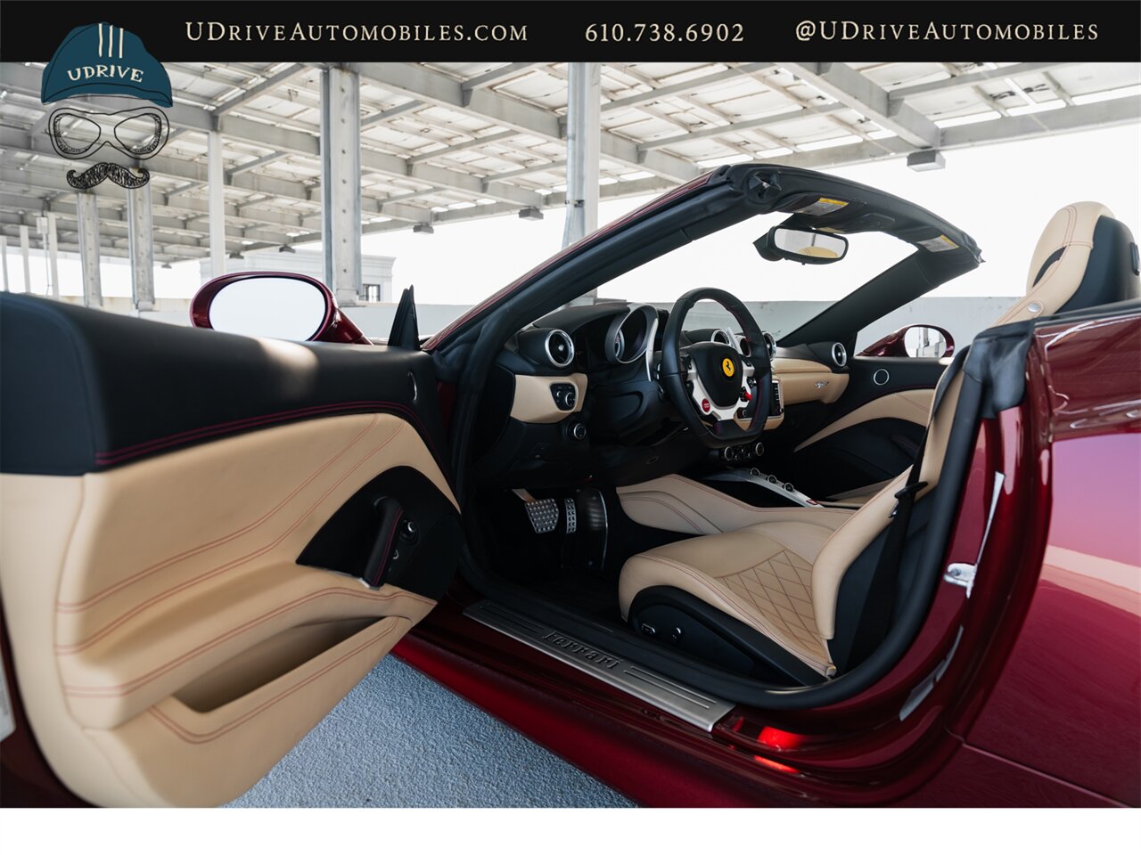 2016 Ferrari California T  Rubino Micalizatto 6k Miles Filo Speciale Bordeaux Stitching Diamond Pattern Seats - Photo 27 - West Chester, PA 19382