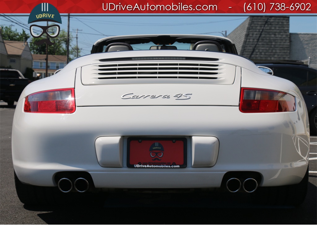 2007 Porsche 911 C4S Cabriolet 6 Speed Sport Sts Chrono Cocoa Lthr   - Photo 13 - West Chester, PA 19382