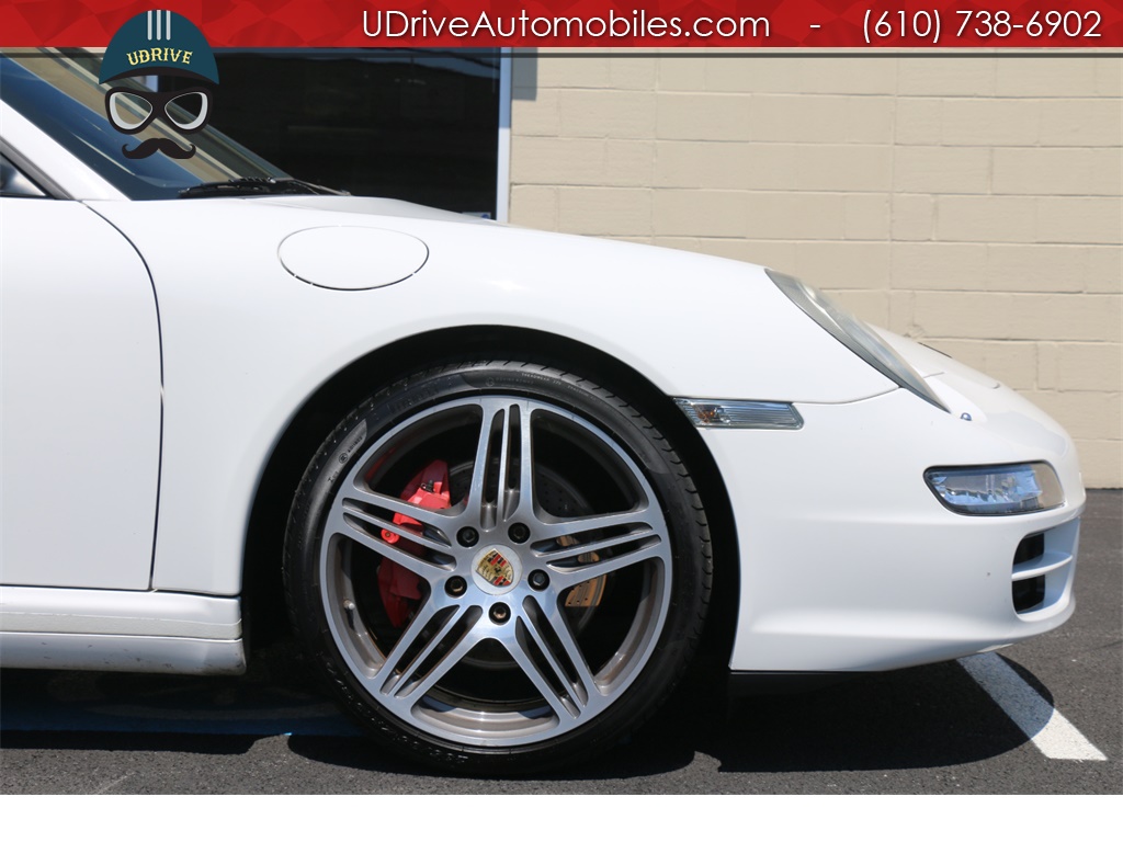 2007 Porsche 911 C4S Cabriolet 6 Speed Sport Sts Chrono Cocoa Lthr   - Photo 9 - West Chester, PA 19382