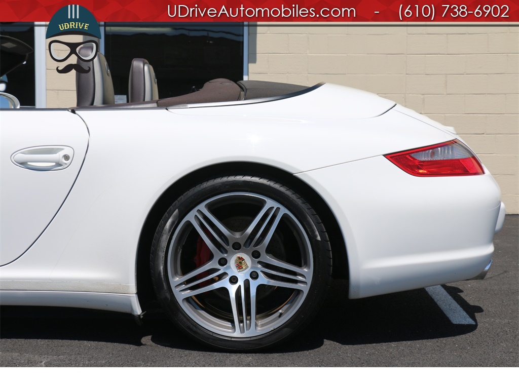 2007 Porsche 911 C4S Cabriolet 6 Speed Sport Sts Chrono Cocoa Lthr   - Photo 15 - West Chester, PA 19382