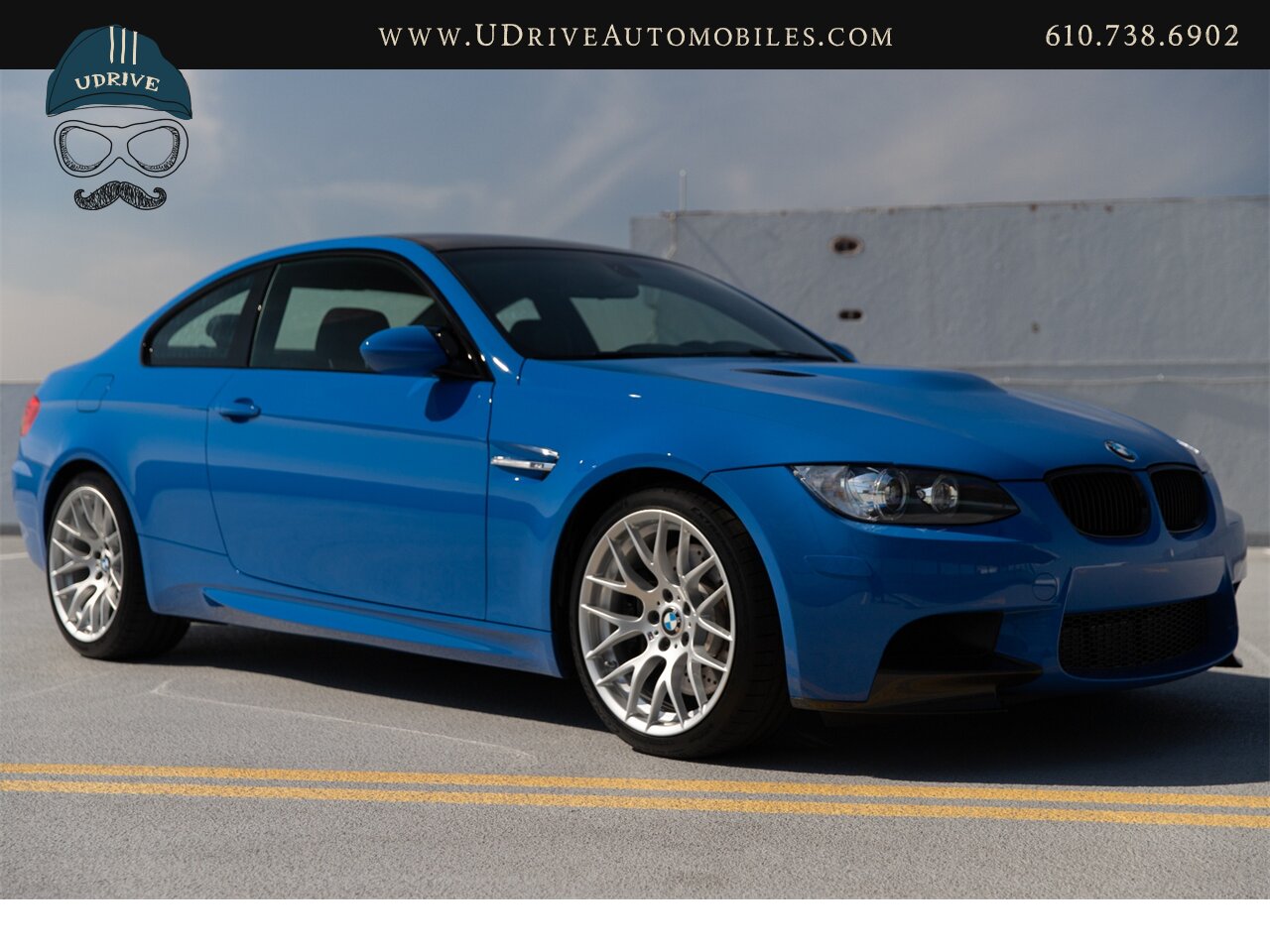 2013 BMW M3 Competition Pkg BMW Individual Santorini Blue  1 of 8 Produced 1 Owner - Photo 16 - West Chester, PA 19382