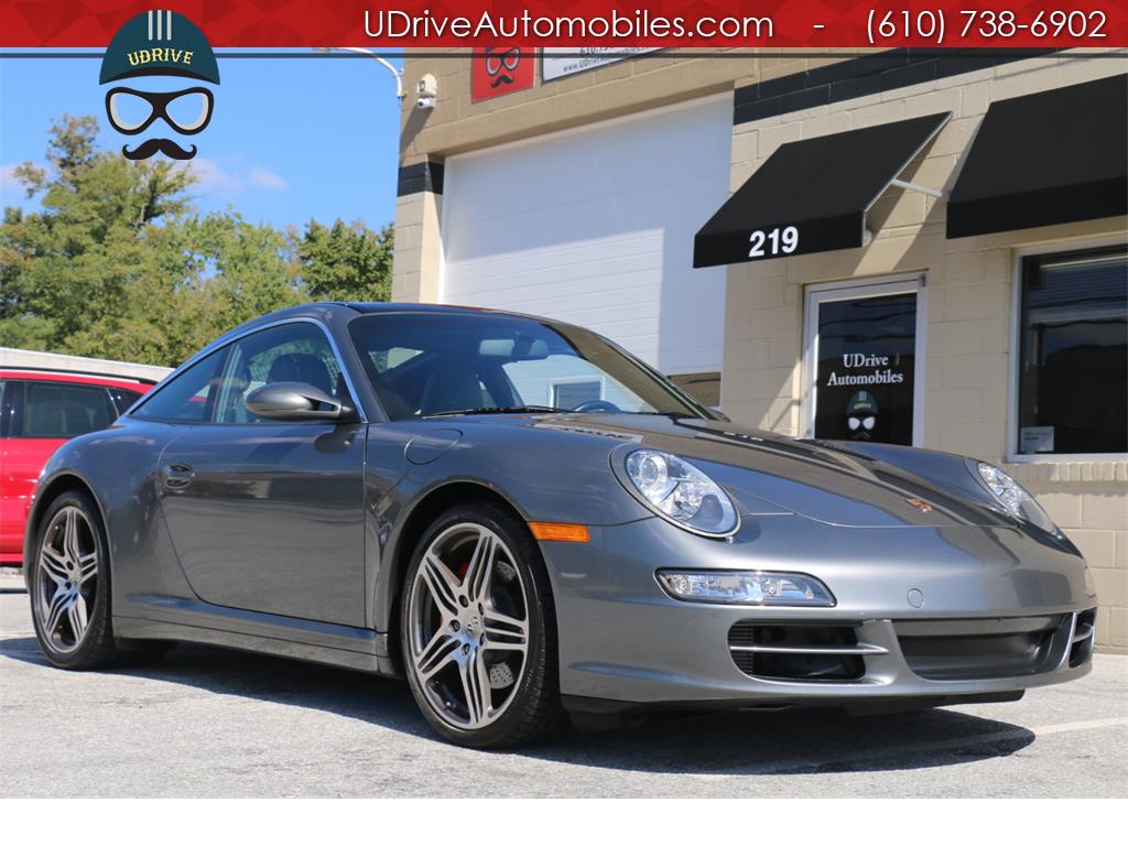 2008 Porsche 911 Targa 4S 6 Speed Manual 1 Owner Meteor Grey   - Photo 8 - West Chester, PA 19382