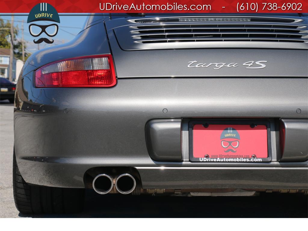 2008 Porsche 911 Targa 4S 6 Speed Manual 1 Owner Meteor Grey   - Photo 16 - West Chester, PA 19382