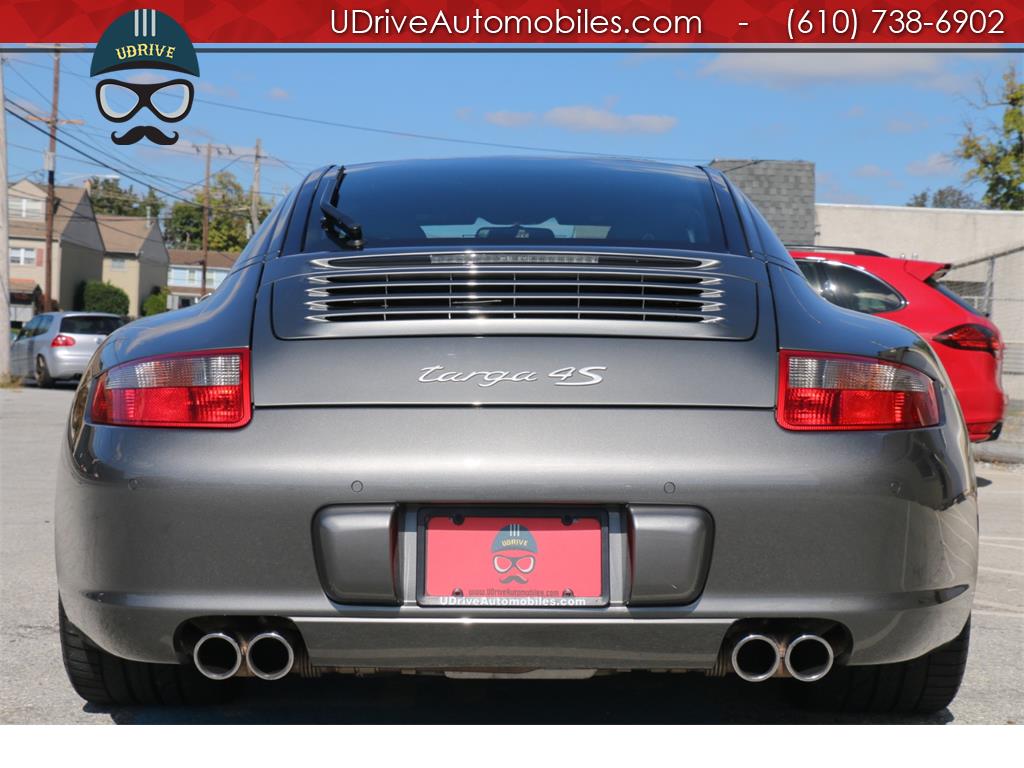 2008 Porsche 911 Targa 4S 6 Speed Manual 1 Owner Meteor Grey   - Photo 12 - West Chester, PA 19382
