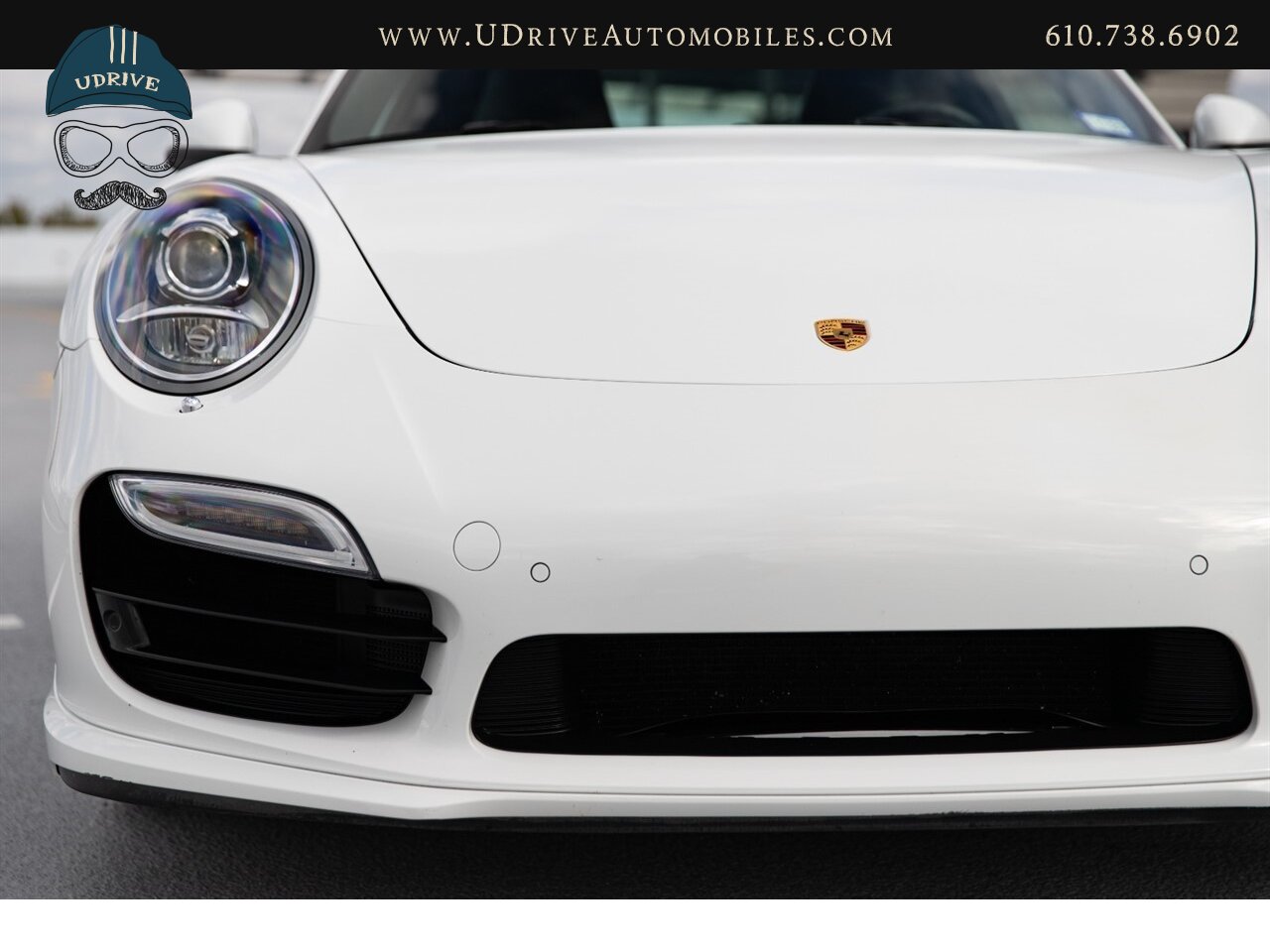 2014 Porsche 911 Turbo 12k Miles White over Black Chrono Rear Wiper  Sport Seats 20in Turbo Whls Sunroof Red Belts - Photo 12 - West Chester, PA 19382