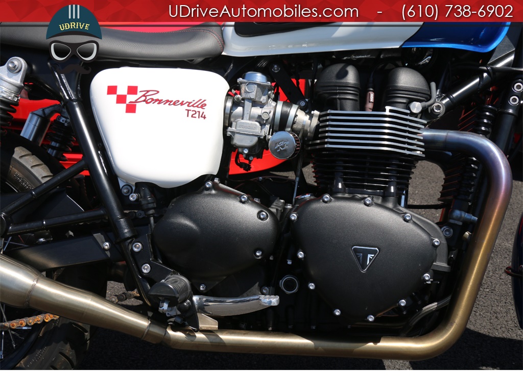2015 Triumph Bonneville T214 Arrow Exhaust Brat Style Cafe Racer Mods   - Photo 10 - West Chester, PA 19382