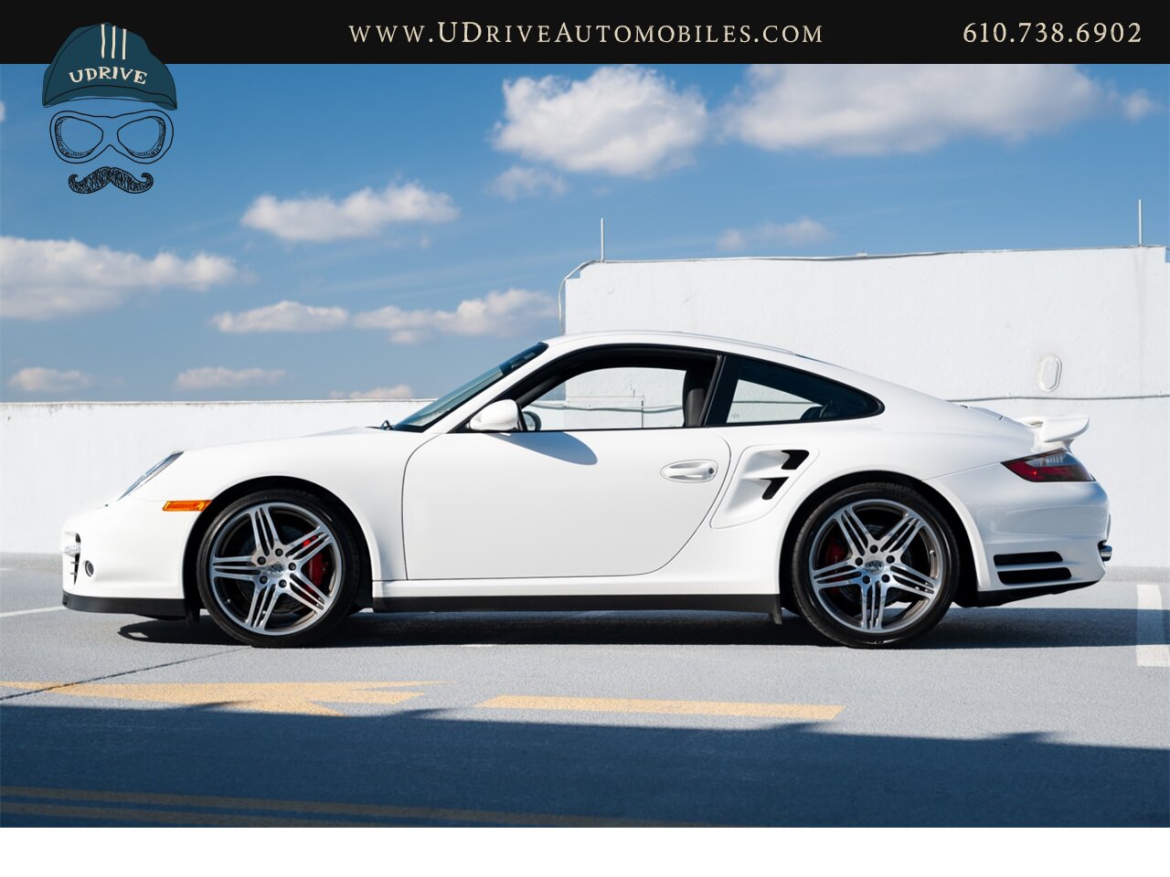 2007 Porsche 911 Turbo 642 Miles 1 Owner Carrara White 997  Sport Chrono Adaptive Sport Seats All Documentation from New - Photo 9 - West Chester, PA 19382