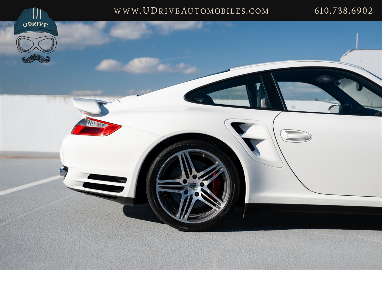 2007 Porsche 911 Turbo 642 Miles 1 Owner Carrara White 997  Sport Chrono Adaptive Sport Seats All Documentation from New - Photo 14 - West Chester, PA 19382