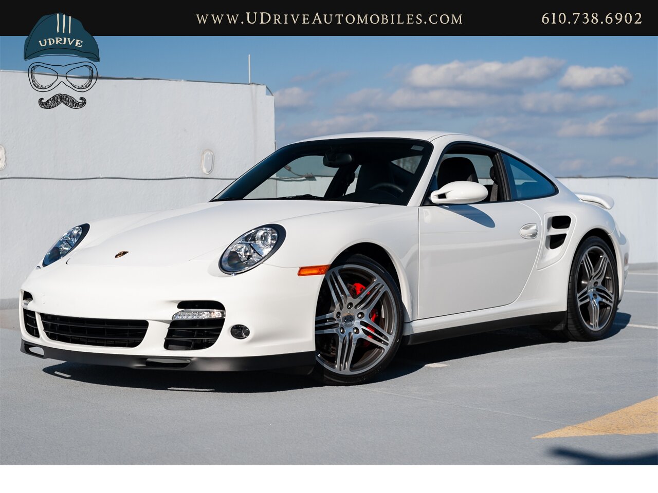 2007 Porsche 911 Turbo 642 Miles 1 Owner Carrara White 997  Sport Chrono Adaptive Sport Seats All Documentation from New - Photo 1 - West Chester, PA 19382
