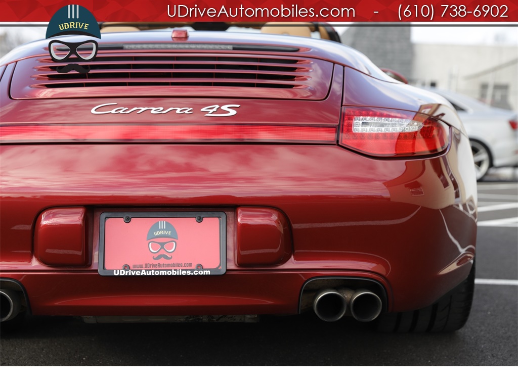 2009 Porsche 911 Carrera 4S Cabriolet Ruby Red Chrono Vent Seats  PDK $122k MSRP - Photo 19 - West Chester, PA 19382