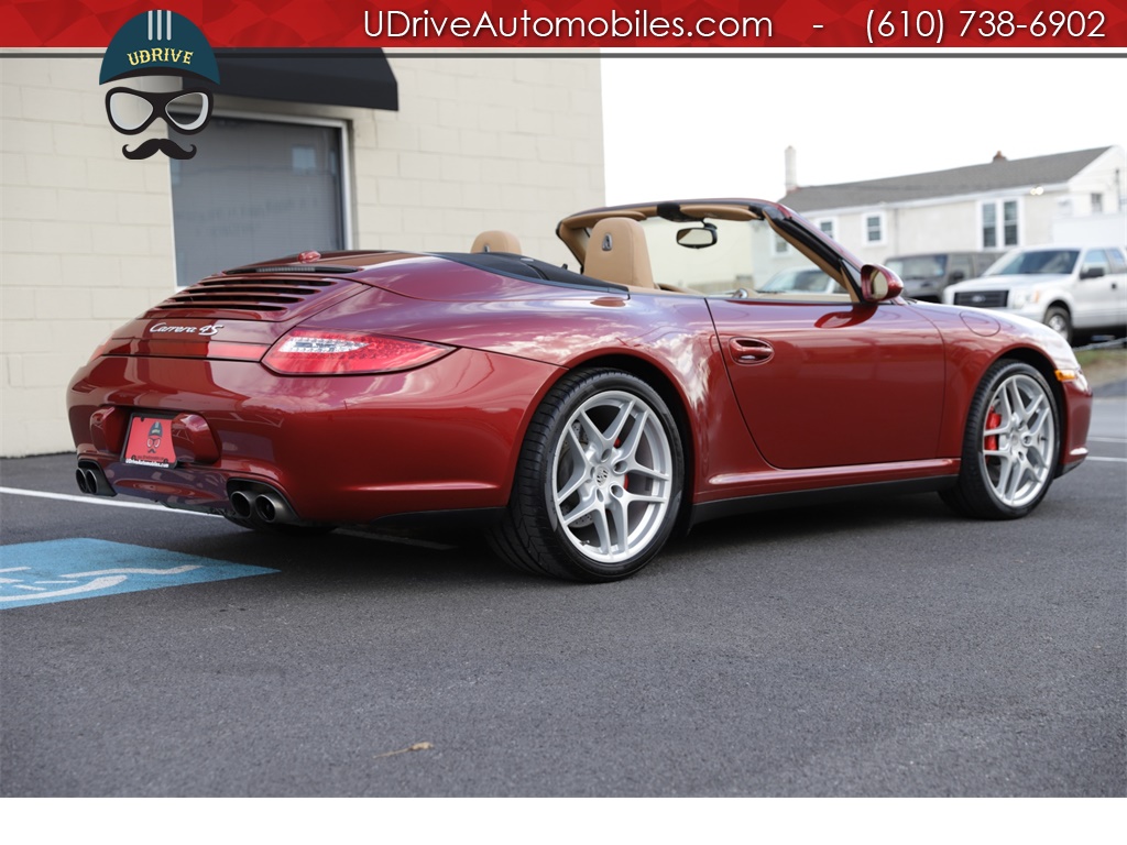 2009 Porsche 911 Carrera 4S Cabriolet Ruby Red Chrono Vent Seats  PDK $122k MSRP - Photo 18 - West Chester, PA 19382