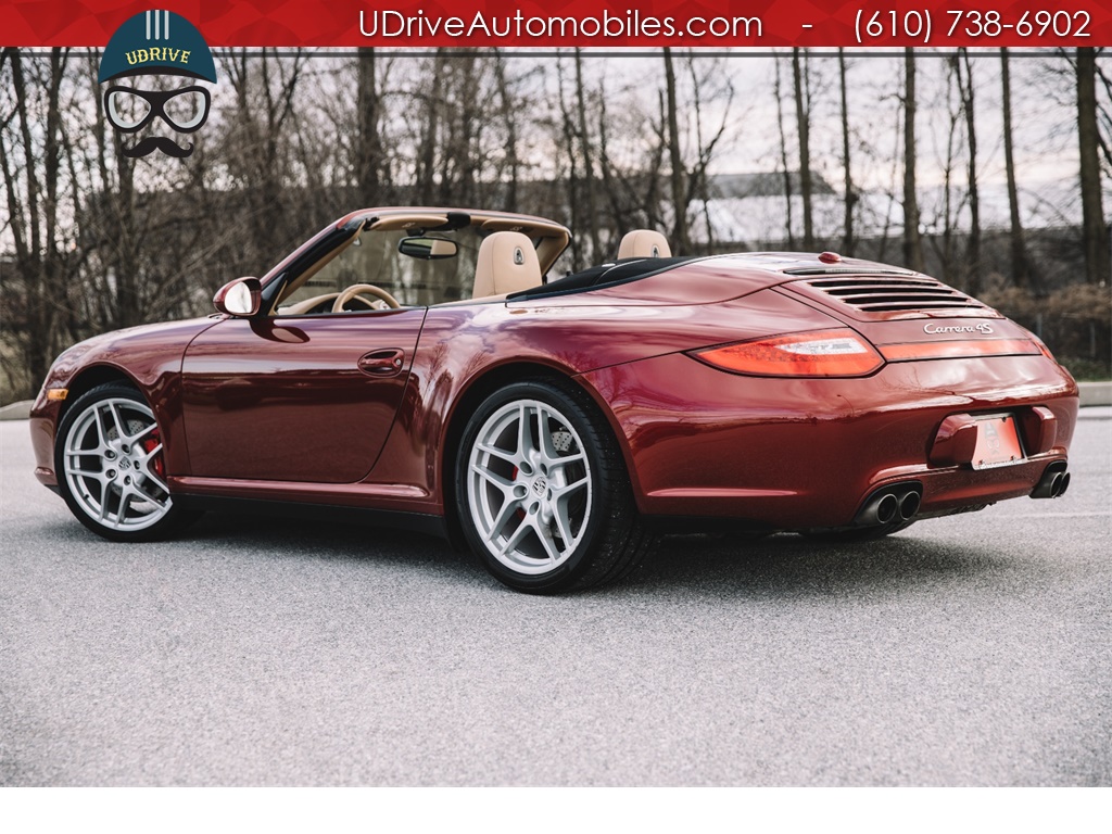 2009 Porsche 911 Carrera 4S Cabriolet Ruby Red Chrono Vent Seats  PDK $122k MSRP - Photo 5 - West Chester, PA 19382