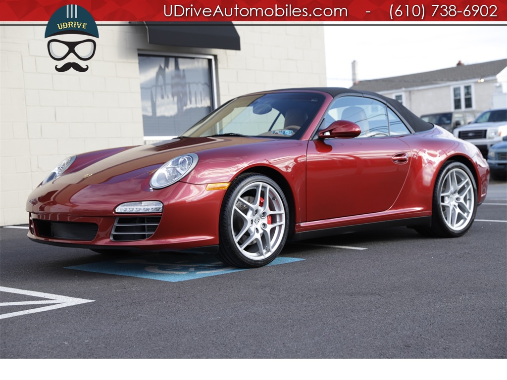 2009 Porsche 911 Carrera 4S Cabriolet Ruby Red Chrono Vent Seats  PDK $122k MSRP - Photo 9 - West Chester, PA 19382