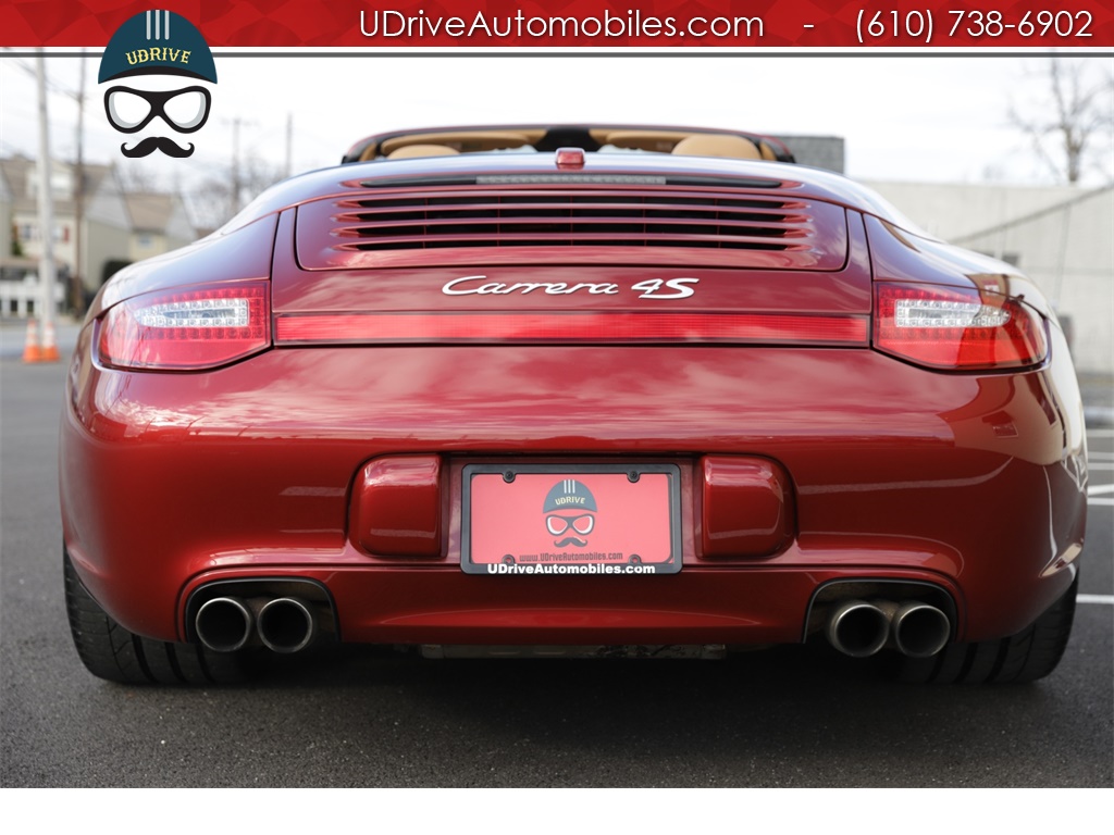 2009 Porsche 911 Carrera 4S Cabriolet Ruby Red Chrono Vent Seats  PDK $122k MSRP - Photo 20 - West Chester, PA 19382