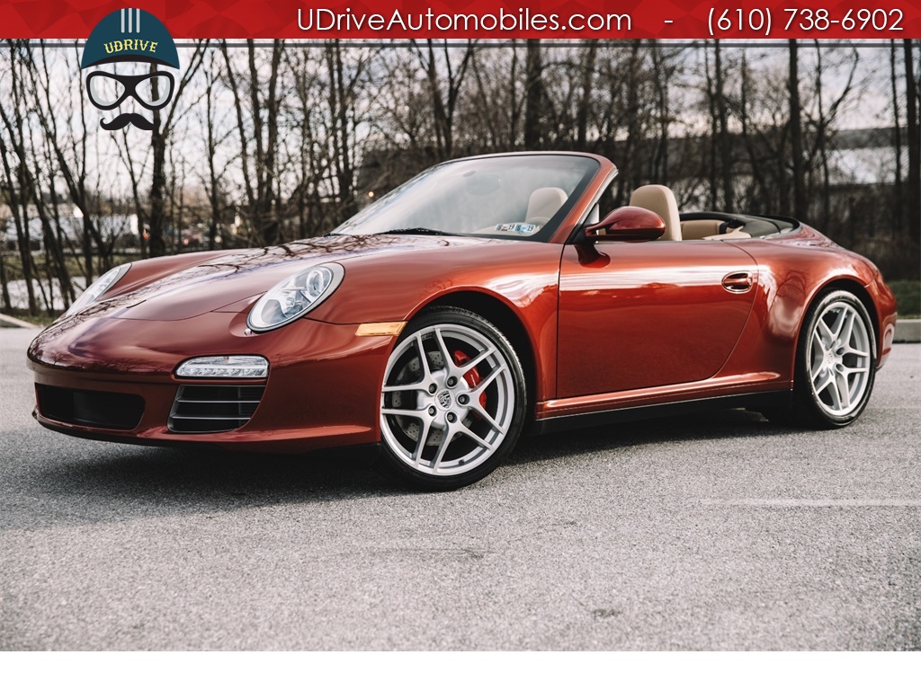 2009 Porsche 911 Carrera 4S Cabriolet Ruby Red Chrono Vent Seats  PDK $122k MSRP - Photo 1 - West Chester, PA 19382