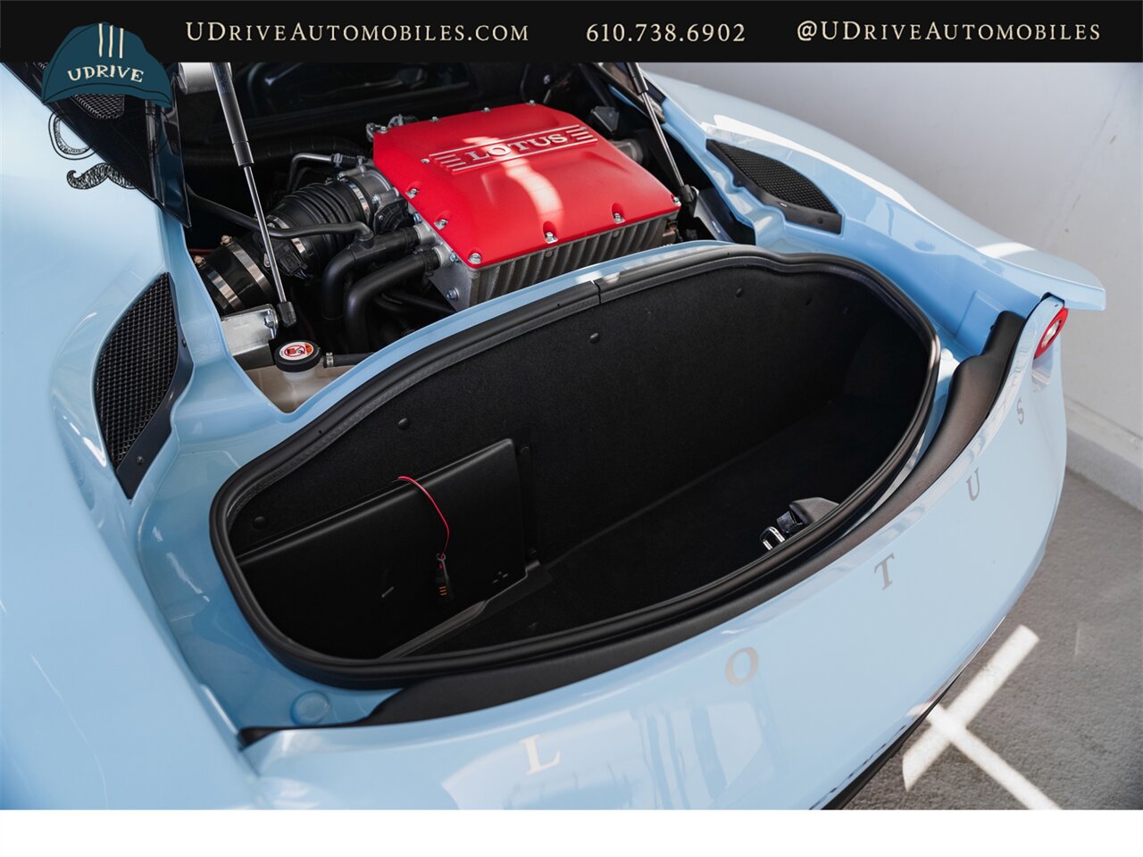 2020 Lotus Evora GT 2+2  6 Speed Manual Sky Blue Bespoke Stitching - Photo 51 - West Chester, PA 19382