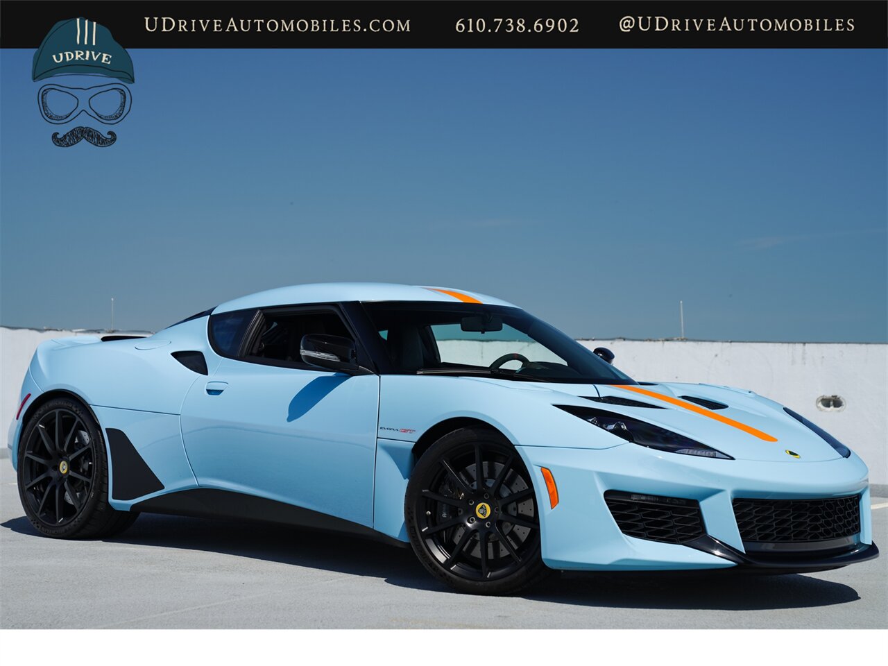 2020 Lotus Evora GT 2+2  6 Speed Manual Sky Blue Bespoke Stitching - Photo 3 - West Chester, PA 19382