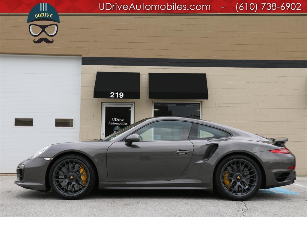 2016 Porsche 911 Turbo S Coupe Red Leather Glass Roof Warranty   - Photo 1 - West Chester, PA 19382