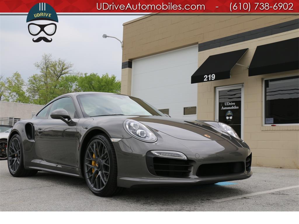 2016 Porsche 911 Turbo S Coupe Red Leather Glass Roof Warranty   - Photo 7 - West Chester, PA 19382