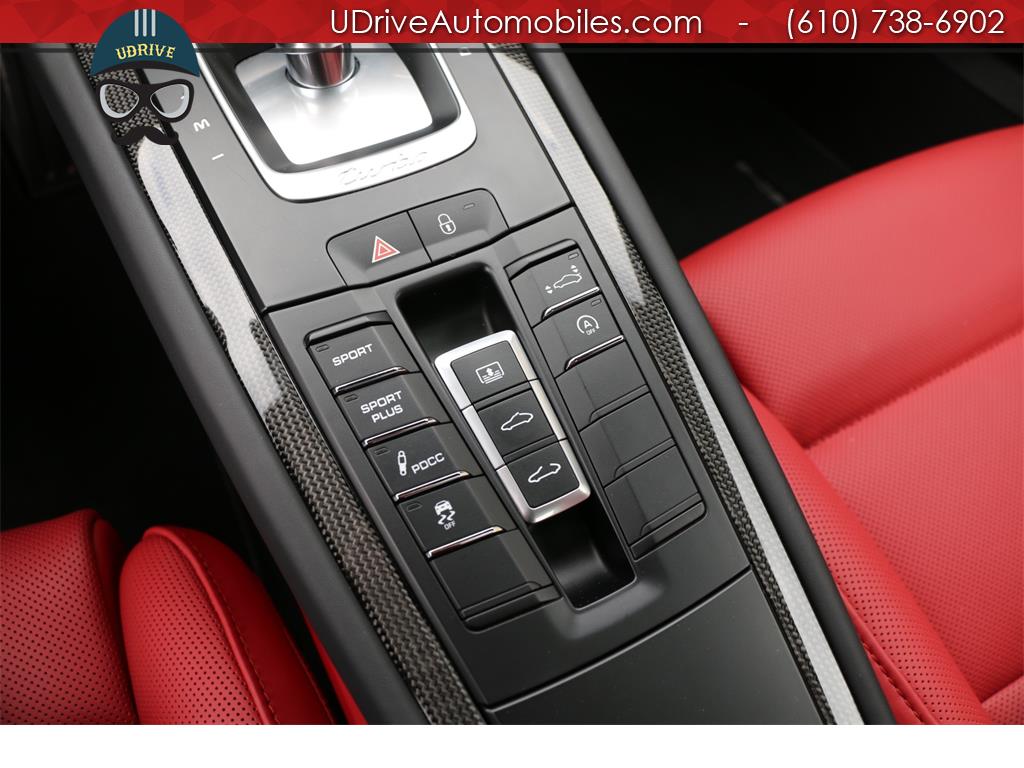 2016 Porsche 911 Turbo S Coupe Red Leather Glass Roof Warranty   - Photo 22 - West Chester, PA 19382