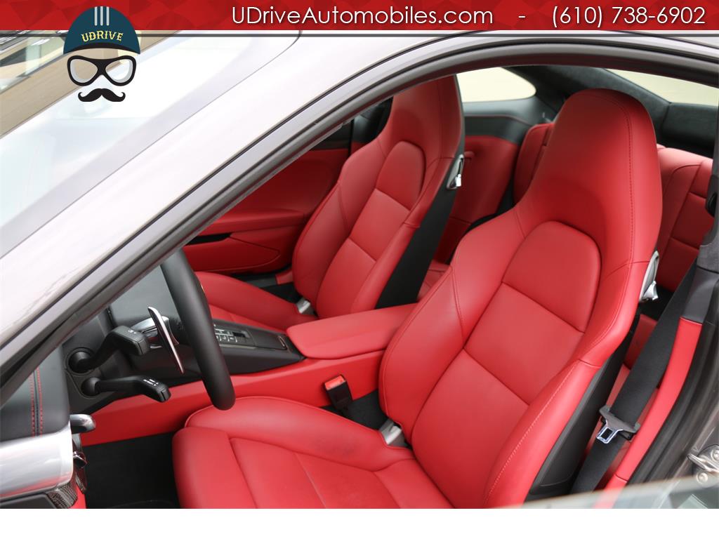 2016 Porsche 911 Turbo S Coupe Red Leather Glass Roof Warranty   - Photo 14 - West Chester, PA 19382