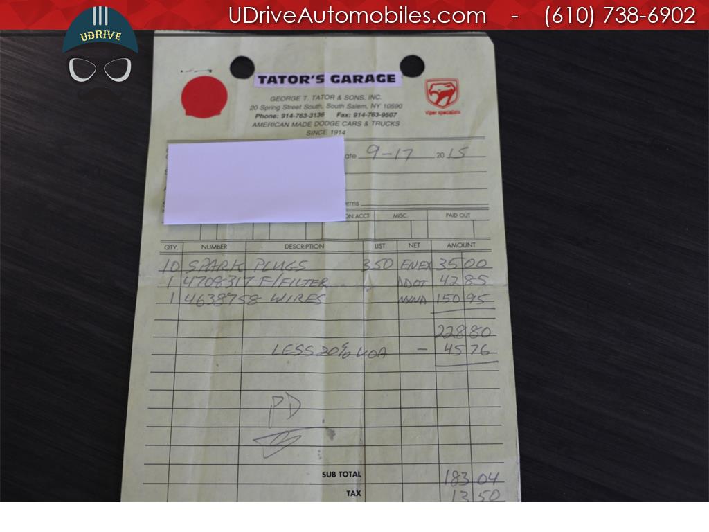 1995 Dodge Viper RT/10 5k Miles Service History Clean Carfax   - Photo 37 - West Chester, PA 19382