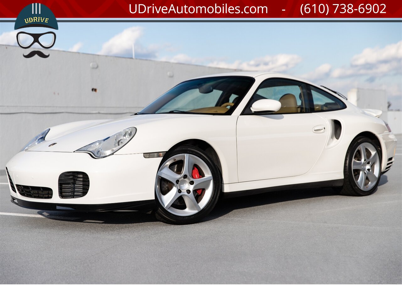 2003 Porsche 911 Turbo 996 6 Speed Carrara White Sport Seats  Detailed Service History - Photo 1 - West Chester, PA 19382