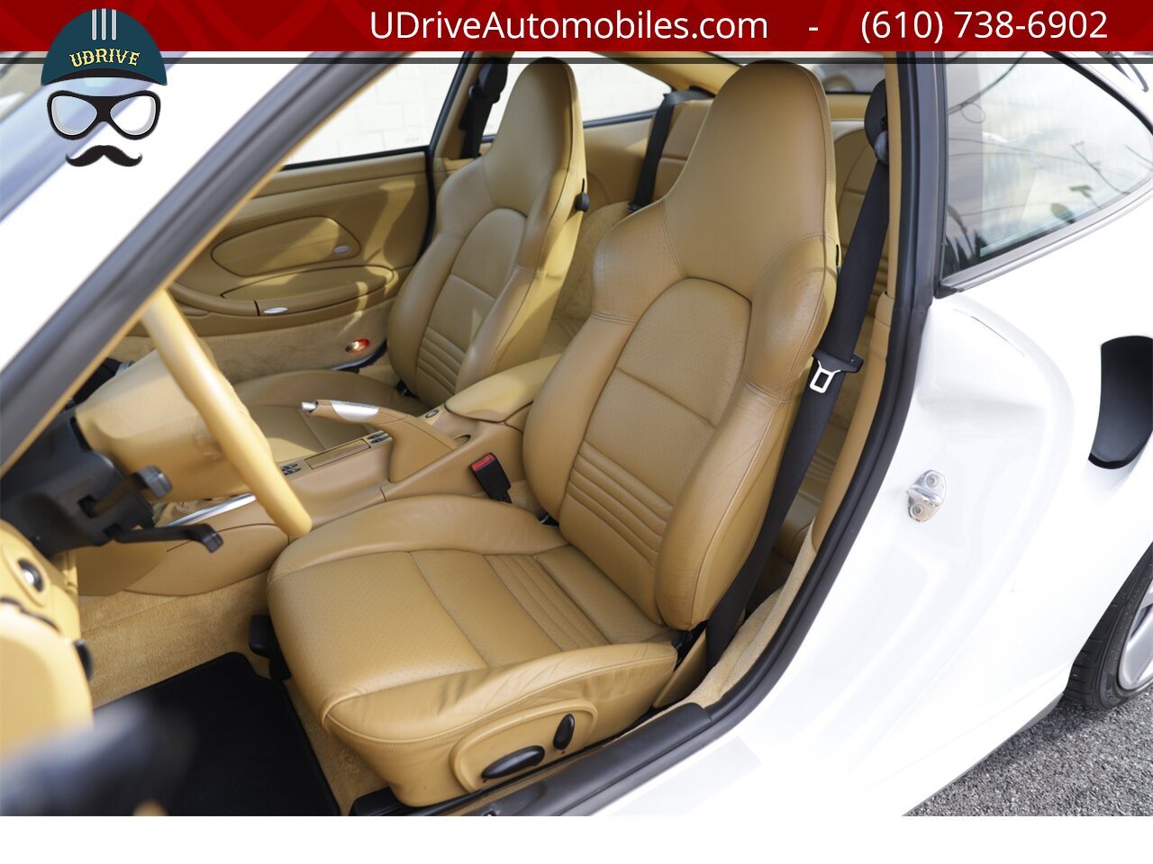 2003 Porsche 911 Turbo 996 6 Speed Carrara White Sport Seats  Detailed Service History - Photo 27 - West Chester, PA 19382