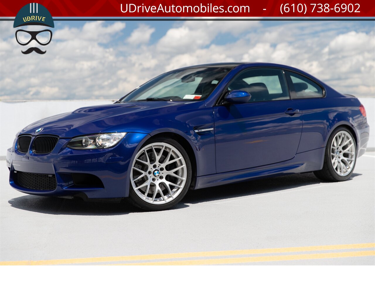 2013 BMW M3 6 Speed Manual Competition Pkg Interlagos Blue  NAV Shade EDC M Drive Carbon Roof Comf Acc - Photo 1 - West Chester, PA 19382