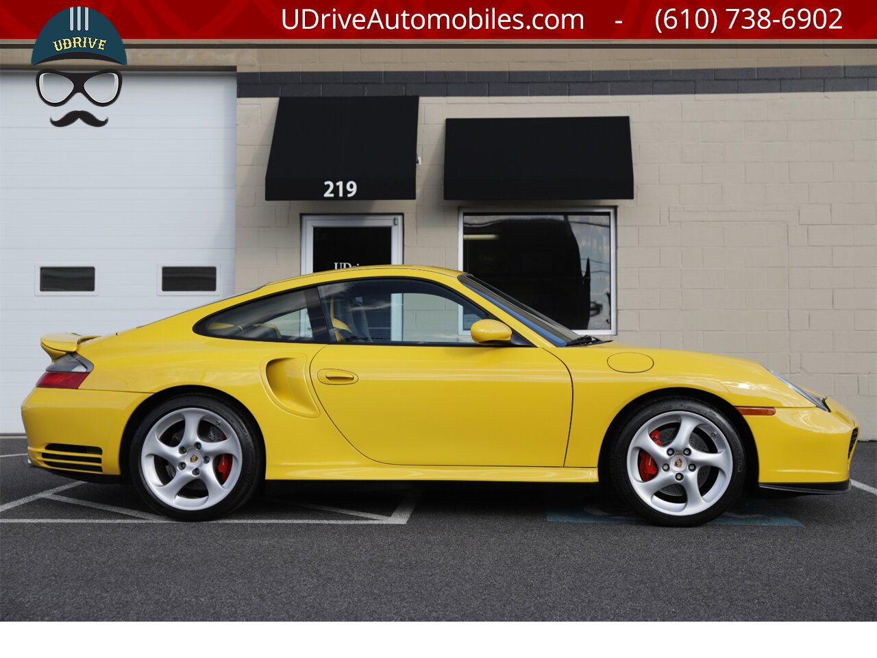 2001 Porsche 911 Turbo 996 6 Sp PTS Ferrari Giallo Modena  FULL Carbon Pkg 1 of a Kind Paint to Sample - Photo 14 - West Chester, PA 19382
