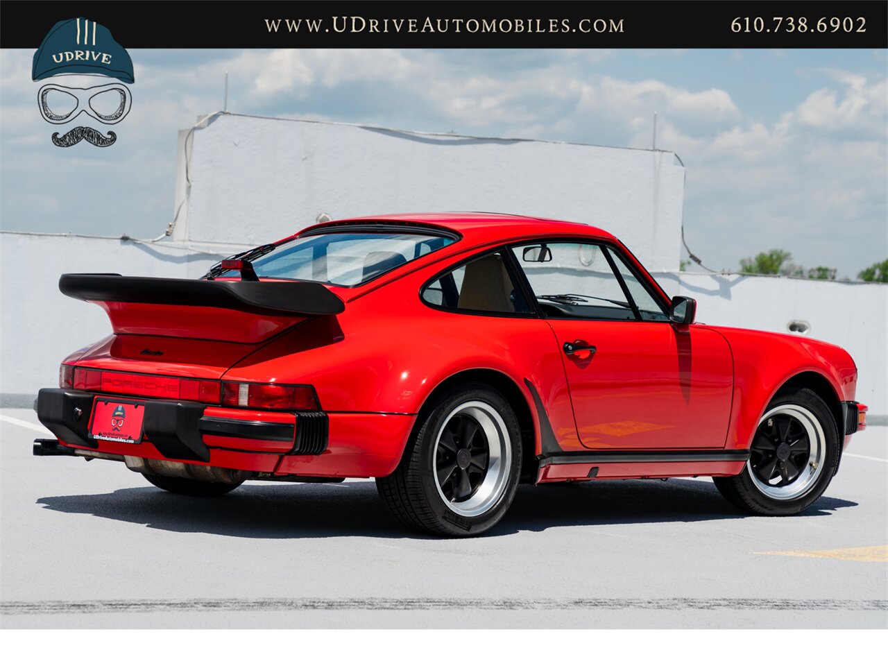 1987 Porsche 911 930 Turbo 12k Miles Guards Red over  Champagne Special Leather - Photo 3 - West Chester, PA 19382