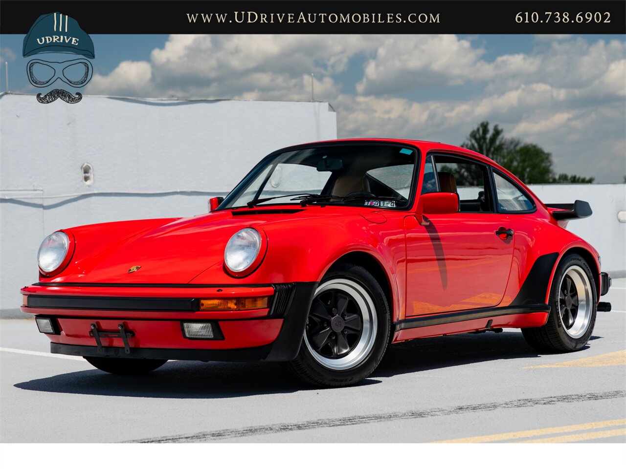 1987 Porsche 911 930 Turbo 12k Miles Guards Red over  Champagne Special Leather - Photo 1 - West Chester, PA 19382