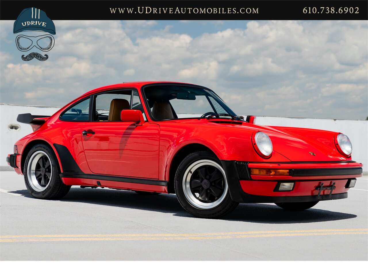 1987 Porsche 911 930 Turbo 12k Miles Guards Red over  Champagne Special Leather - Photo 4 - West Chester, PA 19382