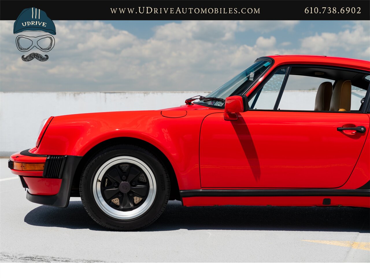 1987 Porsche 911 930 Turbo 12k Miles Guards Red over  Champagne Special Leather - Photo 10 - West Chester, PA 19382