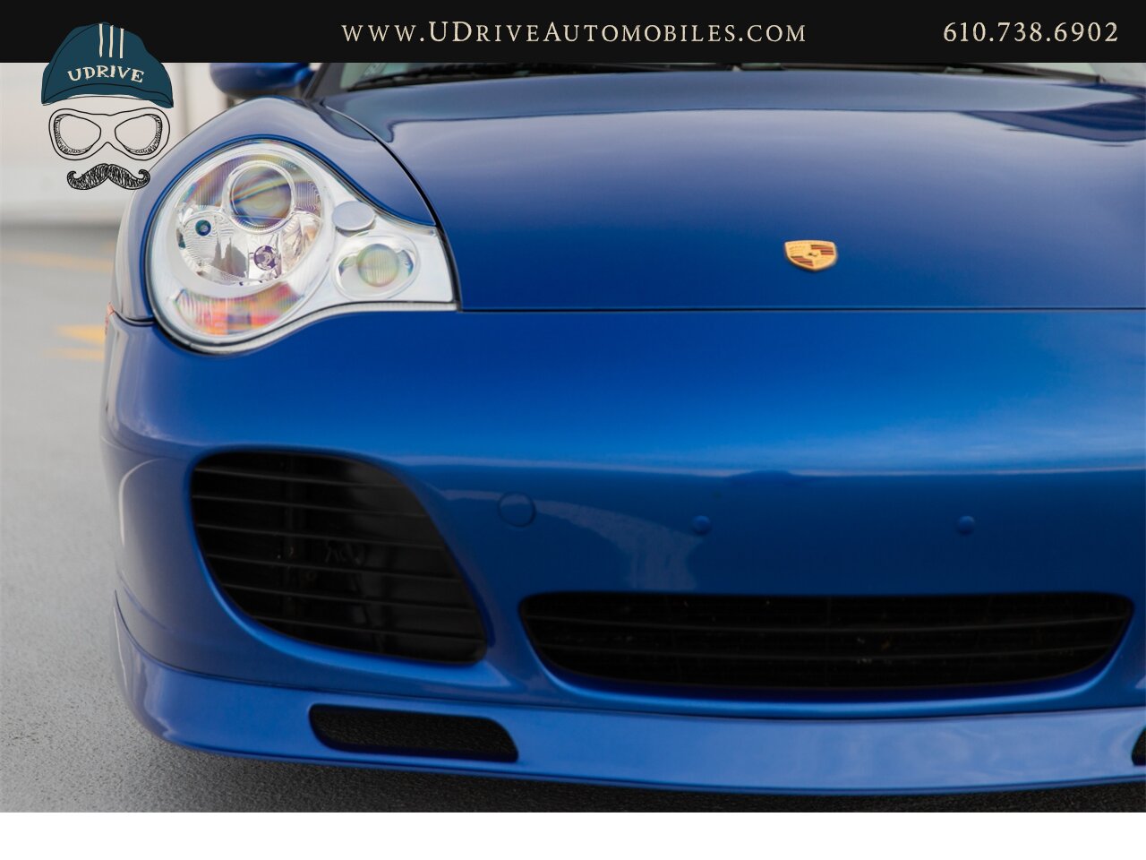 2005 Porsche 911 Turbo S Factory Aerokit Extremely Rare Cobalt Blue  Yellow Deviating Stitching 1 of a Kind Spec $160k MSRP - Photo 15 - West Chester, PA 19382