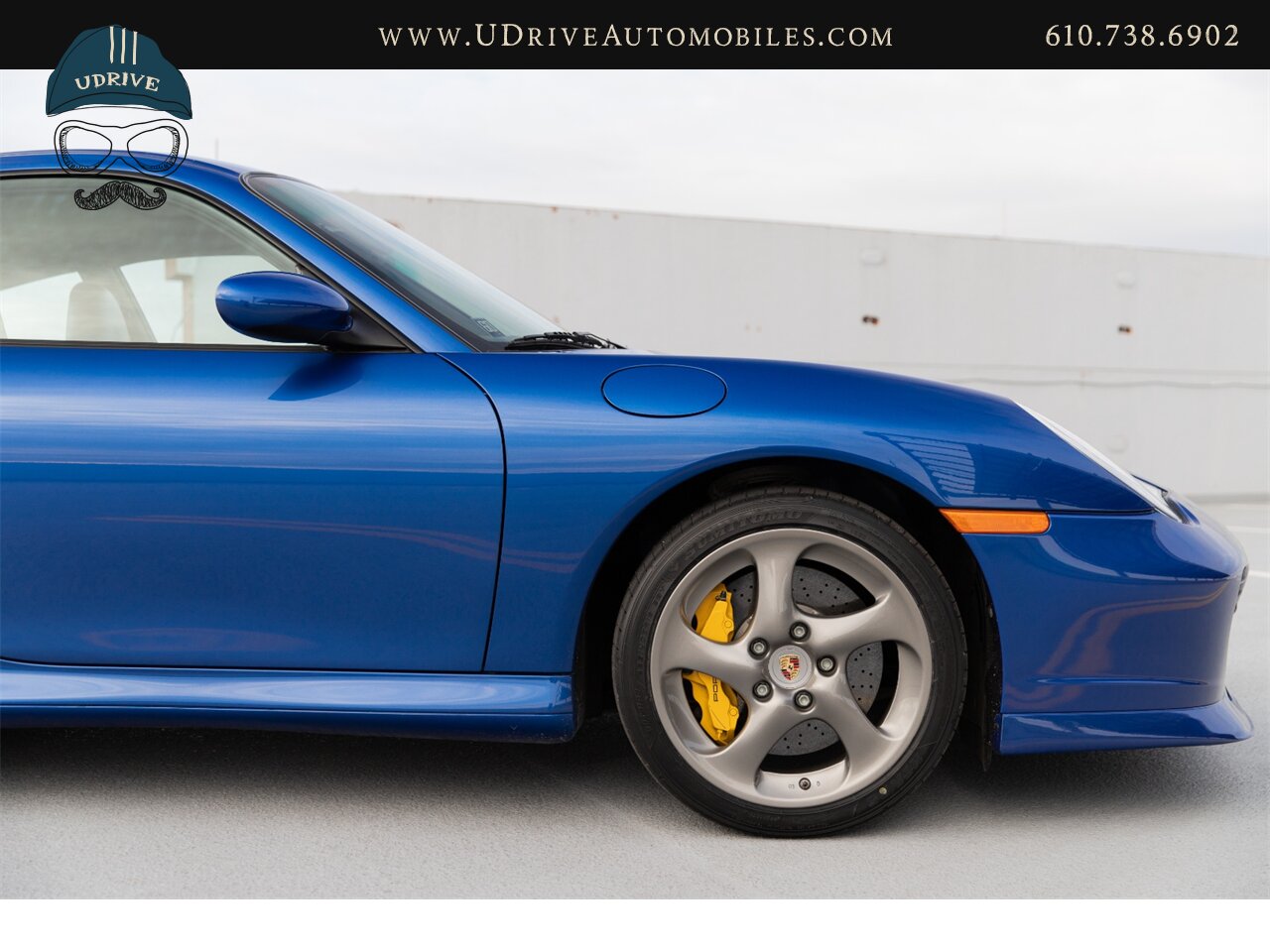 2005 Porsche 911 Turbo S Factory Aerokit Extremely Rare Cobalt Blue  Yellow Deviating Stitching 1 of a Kind Spec $160k MSRP - Photo 17 - West Chester, PA 19382