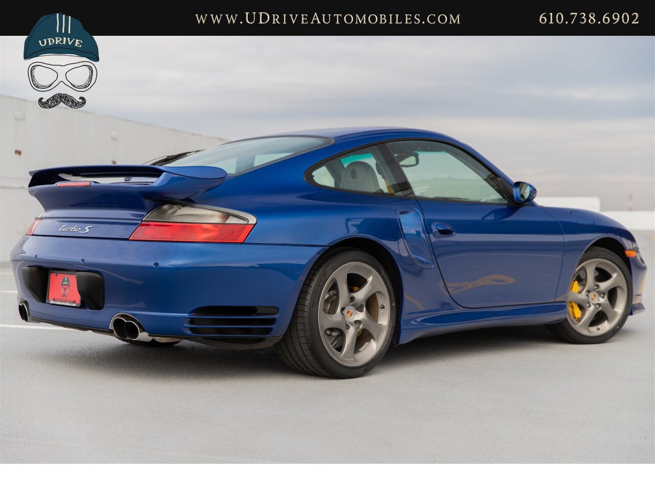 2005 Porsche 911 Turbo S Factory Aerokit Extremely Rare Cobalt Blue  Yellow Deviating Stitching 1 of a Kind Spec $160k MSRP - Photo 3 - West Chester, PA 19382