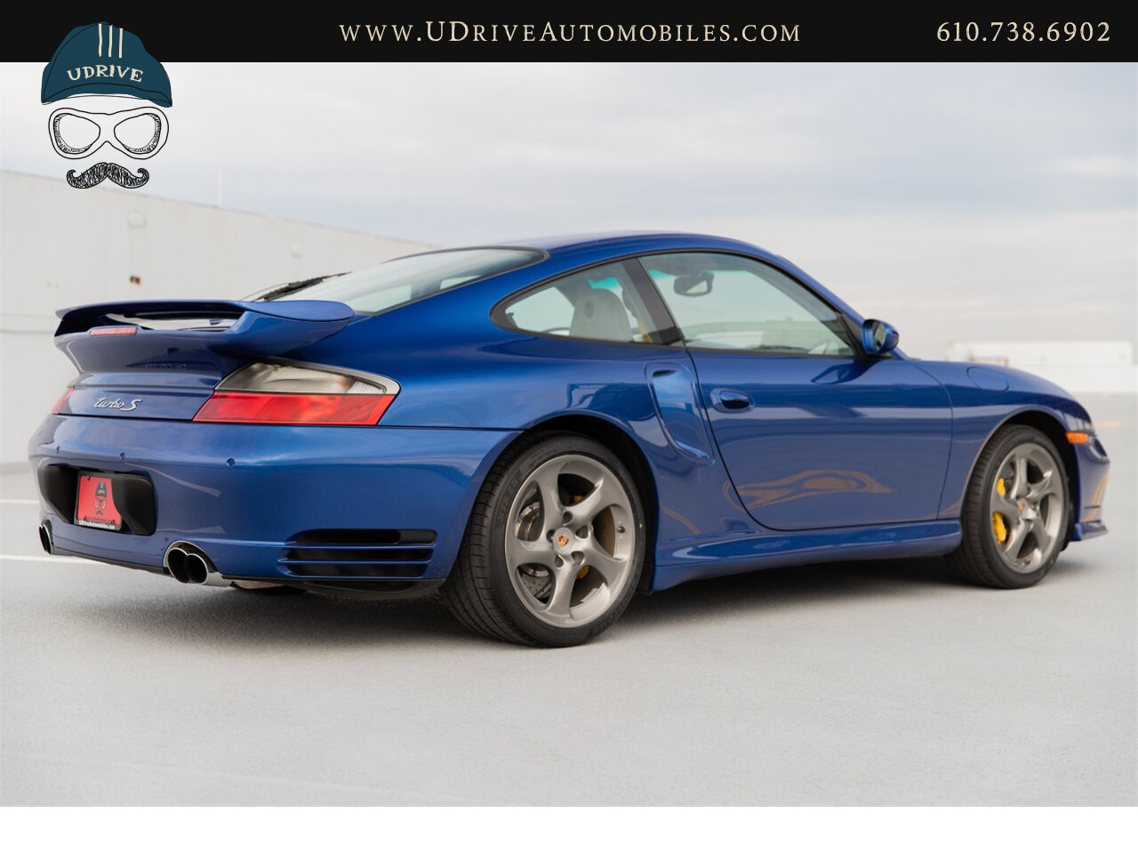 2005 Porsche 911 Turbo S Factory Aerokit Extremely Rare Cobalt Blue  Yellow Deviating Stitching 1 of a Kind Spec $160k MSRP - Photo 20 - West Chester, PA 19382