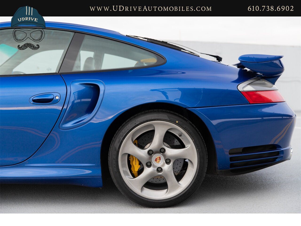 2005 Porsche 911 Turbo S Factory Aerokit Extremely Rare Cobalt Blue  Yellow Deviating Stitching 1 of a Kind Spec $160k MSRP - Photo 27 - West Chester, PA 19382