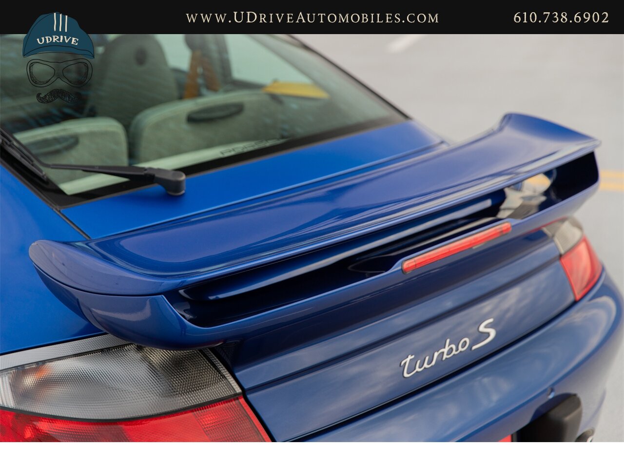 2005 Porsche 911 Turbo S Factory Aerokit Extremely Rare Cobalt Blue  Yellow Deviating Stitching 1 of a Kind Spec $160k MSRP - Photo 26 - West Chester, PA 19382
