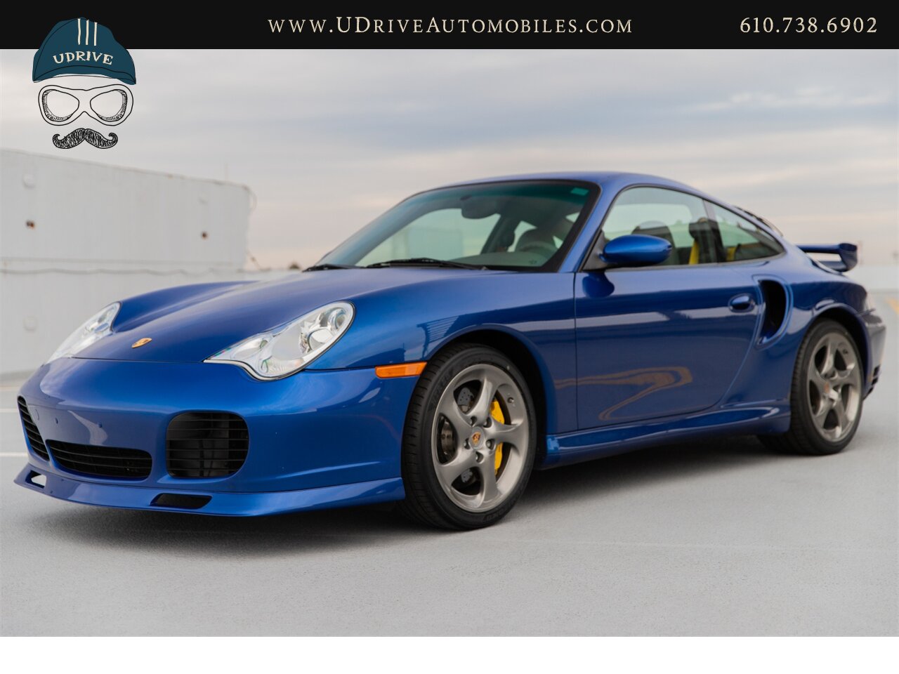2005 Porsche 911 Turbo S Factory Aerokit Extremely Rare Cobalt Blue  Yellow Deviating Stitching 1 of a Kind Spec $160k MSRP - Photo 11 - West Chester, PA 19382