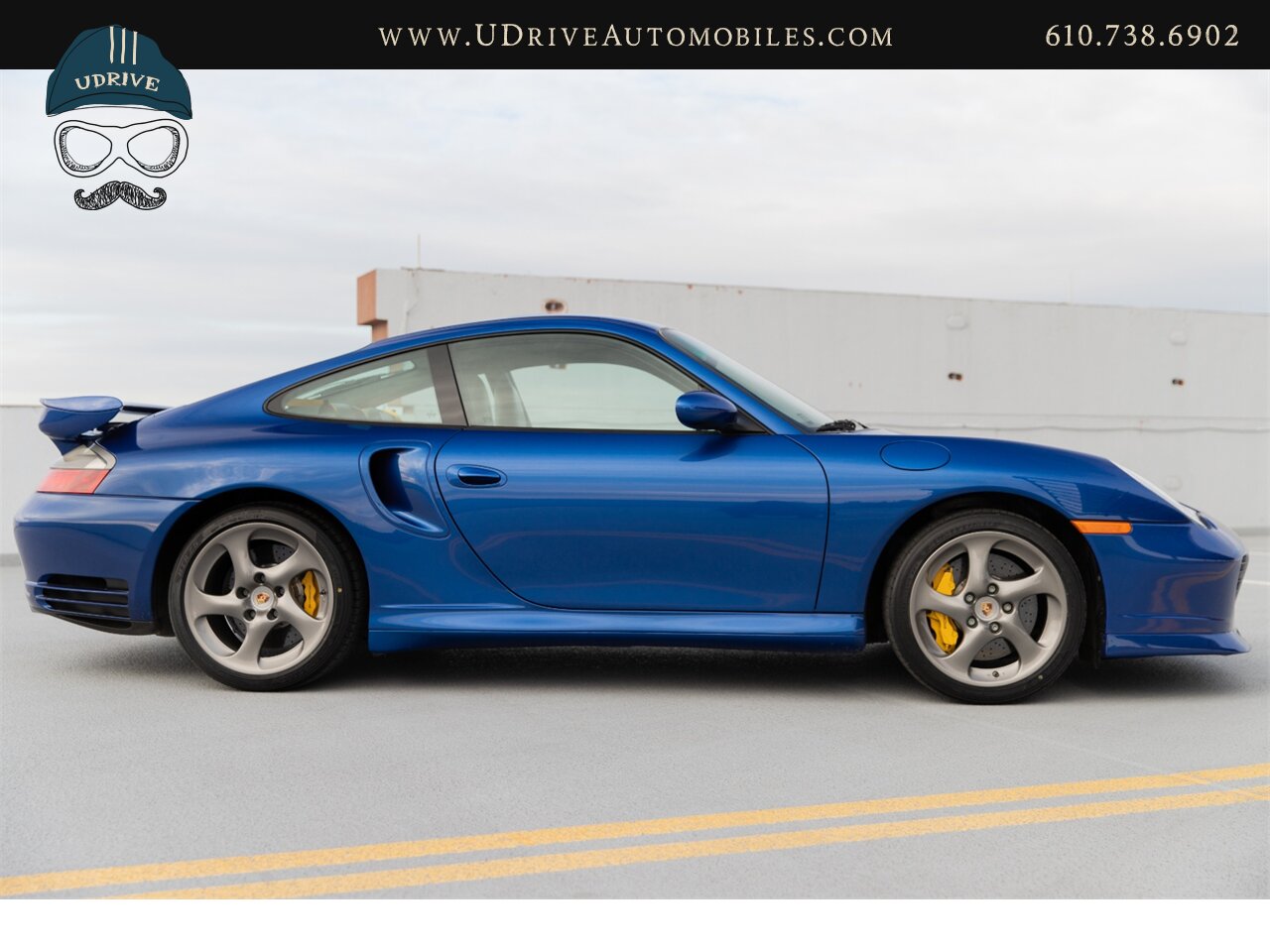 2005 Porsche 911 Turbo S Factory Aerokit Extremely Rare Cobalt Blue  Yellow Deviating Stitching 1 of a Kind Spec $160k MSRP - Photo 18 - West Chester, PA 19382