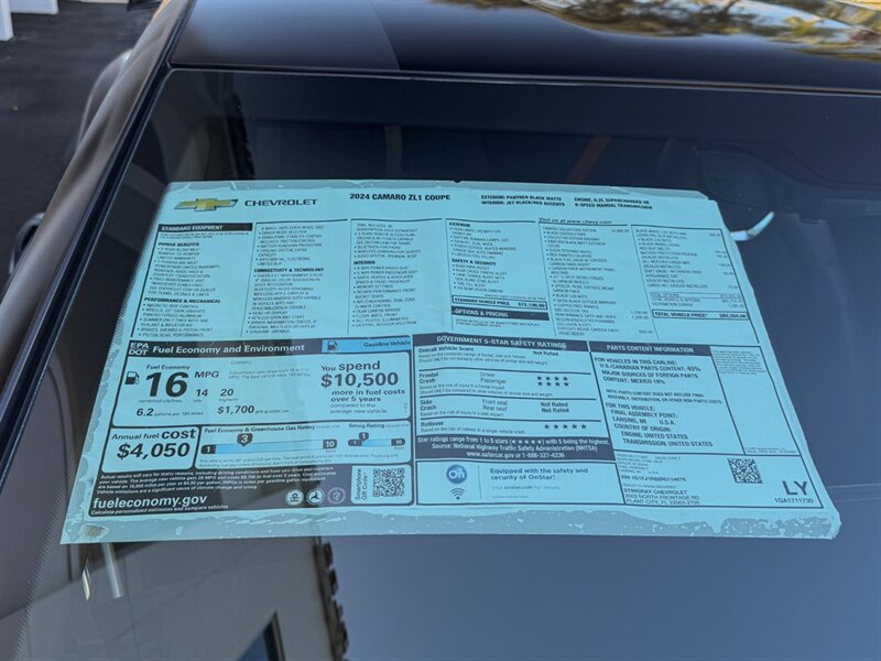 2024 Chevrolet Camaro ZL1 - Photo 4 - Bonita Springs, FL 34134