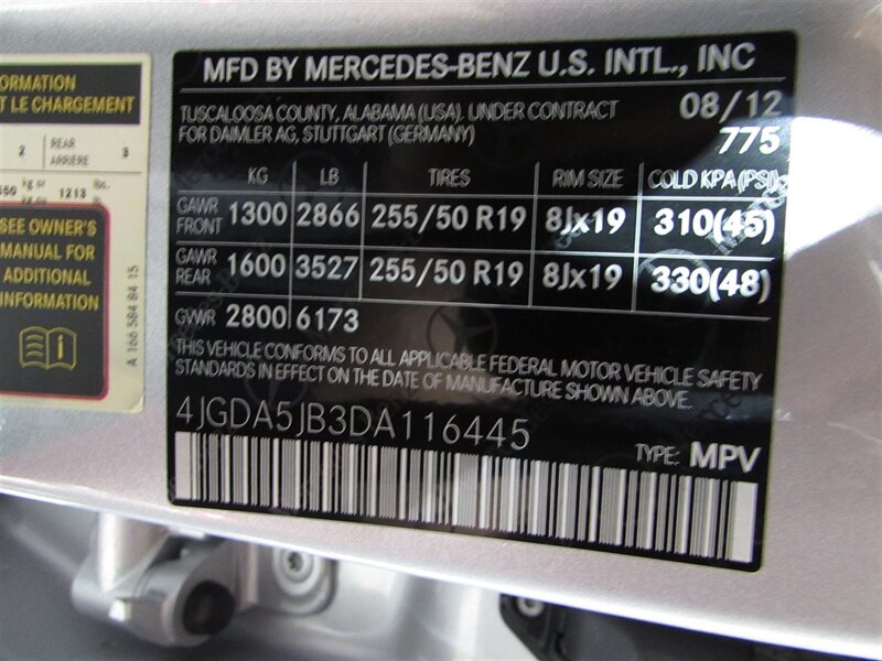 2013 Mercedes-Benz M-Class ML350 photo